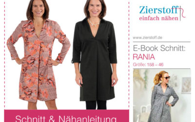 Kleid Rania – mit Beweglichkeitsfalte, neues Schnittmuster