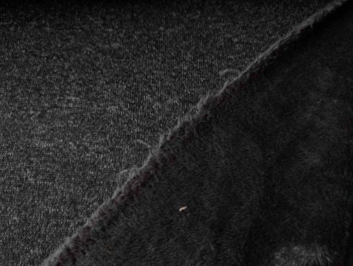 Alpenfleece Grau Strickfleece - 1