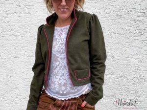 Schnittmuster Blazer Ilse Abwandlung Janker jacke - 2