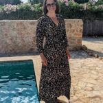 Kleid Liane Maxikleid - Schnittmuster BOHO Rüschenkleid