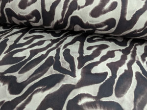 Softshell Stoff zebra