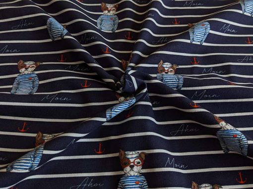 Ahoi Streifen Jersey nähen