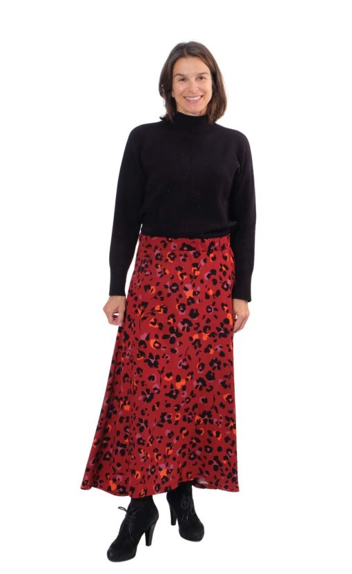 Schnittmuster Rock Feline Viskose 1