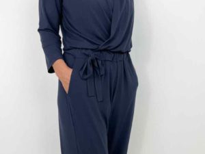 Schnittmuster Jumpsuit Hazel Damen Anzug Jumpsuit Bambus Jersey - 2