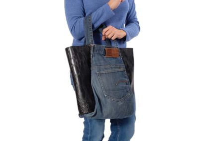 Trapeztasche Schnittmuster Rüschen Yalene