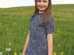 Schnittmuster Asia Shirt Mädchen Kleid Tunika - 1