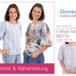 Schnittmuster Bluse Metta Puffärmel