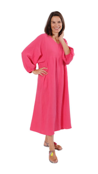 Schnittmuster Kleid Maris Musselin Kaftan Tunika