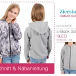 Raglan Arm Jacke Kleo Kinderjacke Sweatjacke Hoodie