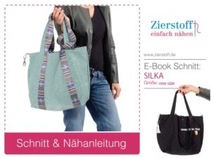 Shopper Tasche “Silka” –  aus Stepper und Softshell