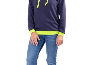 Schnittmuster Strick Shirt Hedi Marine Neon Gelb