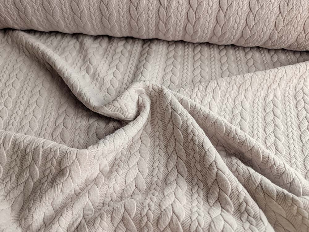 Zopfmuster Beige