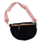 Tarika Schnittmuster crossbag beige Neon Fell Fur Tasche