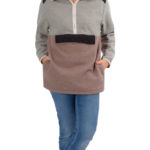 schnittmuster Pullover Reesa Boucle Stoff Troyer 2