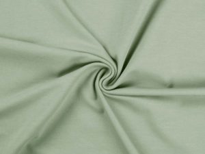 Jersey, Viskose – Baumwolle, unifarben, Schilfgrün