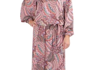 schnittmuster Kleid Farina Viskose Missoni Style