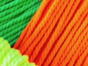 Kordel – unifarben – 5 mm breit – Neonfarben 3 Meter