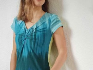 Schnittmuster Shirt Adina Knoteneffekt - 1