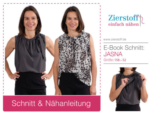 Schnittmuster Damenshirt Chiffon Jasna - 2