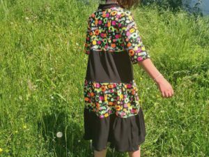 Schnittmuster Boho Kleid Francesca Stufenkleid - 1