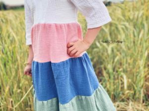 Schnittmuster Kinder Boho Kleid Francesca - 6