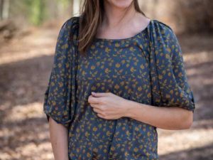 schnittmuster Kleid Farina Viskose midi
