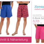 Schnittmuster kurze Hose Shorts Alida 2