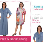 Schnittmuster Kleid Fenja Knotenkleid