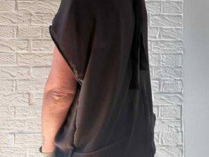 2 Meter Chiffon Crepe opt. plus Priska Papierschnittmuster – Bild 3