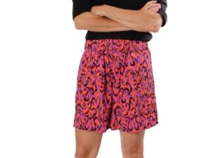 Schnittmuster kurze Hose Shorts Alida Viskose bunt