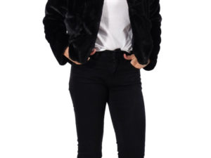 Schnittmuster Annelie Leder Schwarz Teddy Fake Fur