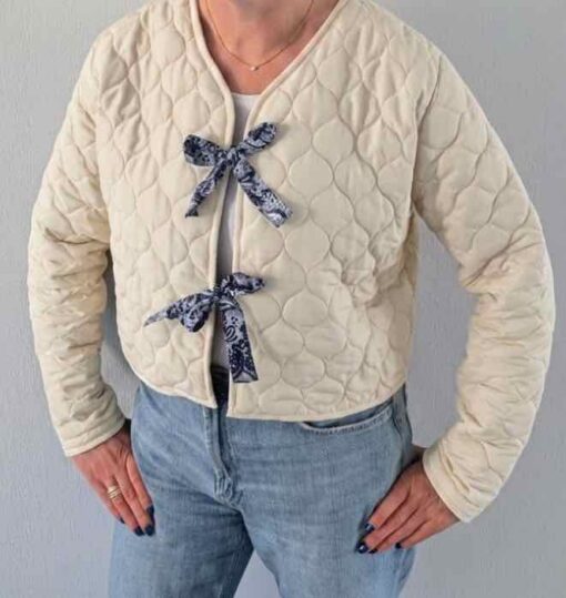 Schnittmuster Jacke Annelie Stepper schleife - 2