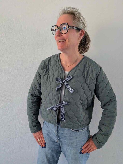 Schnittmuster Jacke Annelie Stepper schleife - 2