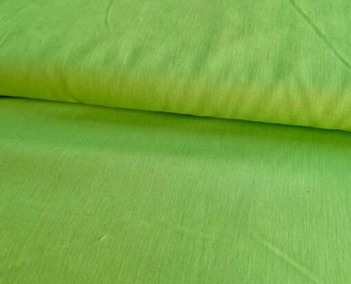 Viskose Leinen Lime Meterware - 2 (1)