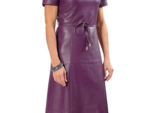 Jalina Kleid Schnittmuster Leder 1