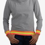 Schnittmuster Hoodie Neon Bündchen low - 1