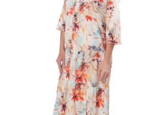 Francesca Viskose Stretch Boho Kleid