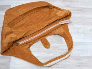 Tasche Shopper Valeska Cord nähen - 1