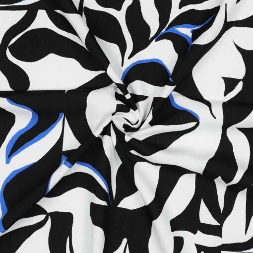 05369.001_Viskose schwarz Weiß