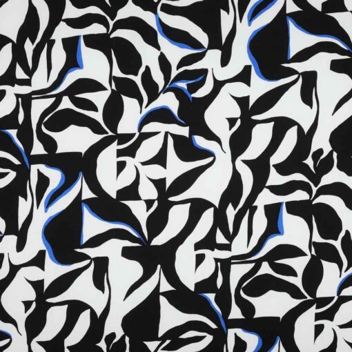 05369.001_Viskose schwarz Weiß