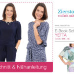 Schnittmuster Jumpsuit Yetta Slinky lila