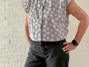 Schnittmuster Serafina Bluse kurz - 1
