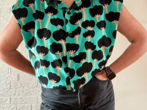 Schnittmuster Serafina Bluse kurz - 7
