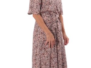 Schnittmuster Kleid Laurine LEo Viskose