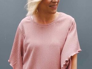 Schnittmuster Shirt Ebba Crinkle