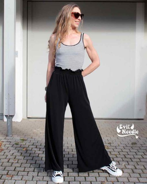 Hose Frieke Slinky schwarz - 1