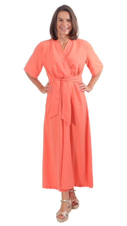 Kleid Marianne Schnittmuster Peach Damen