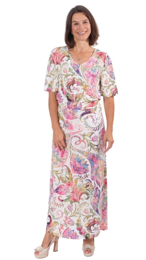 Schnittmuster Kleid Insa Slinky Blumen