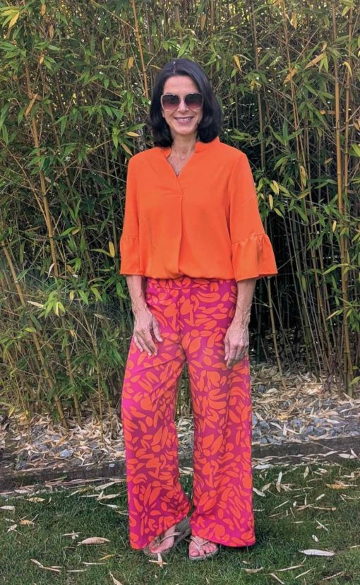 Hose Fatima Sommerhose Schnittmuster Bluse Dora - 1