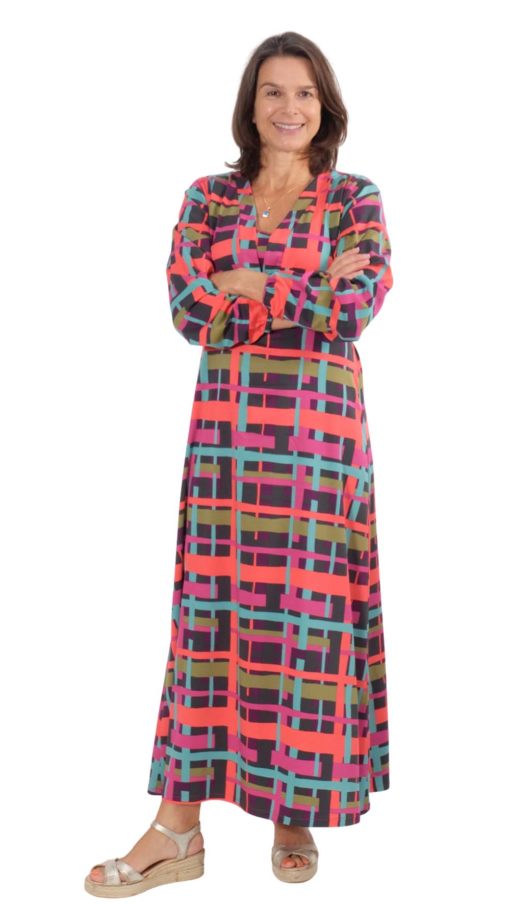 Schnittmuster Kleid Alisha Viskose Stretch